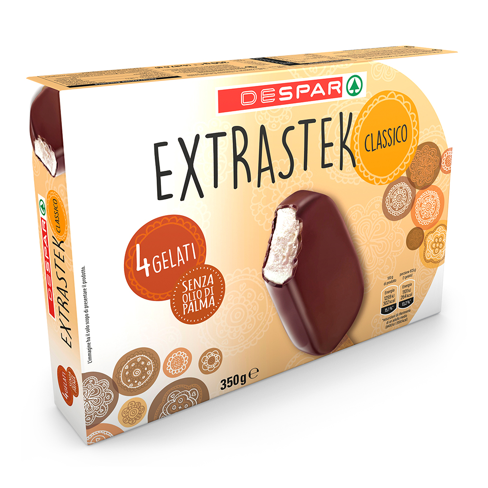 Extrastek linea prodotti a marchio Despar, Despar Italia